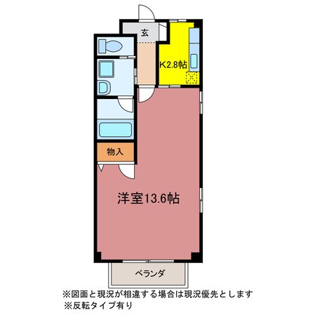 サウス・アヴェニューの物件間取画像